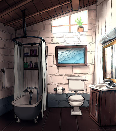 Bathroom Background